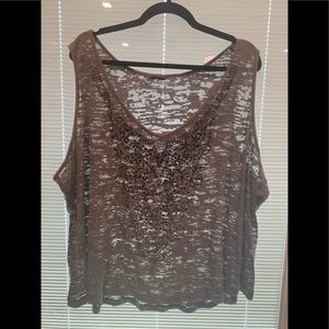 Faded Glory plus size top 3X